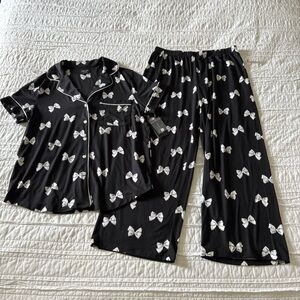 Kate Spade Women’s Black Bow Pajamas
